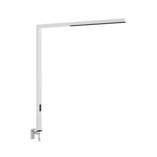 Arcchio LED-klemmelampe Jolinda, hvit, metall, dimbar| Kontorbelysning|Led-Innendørs