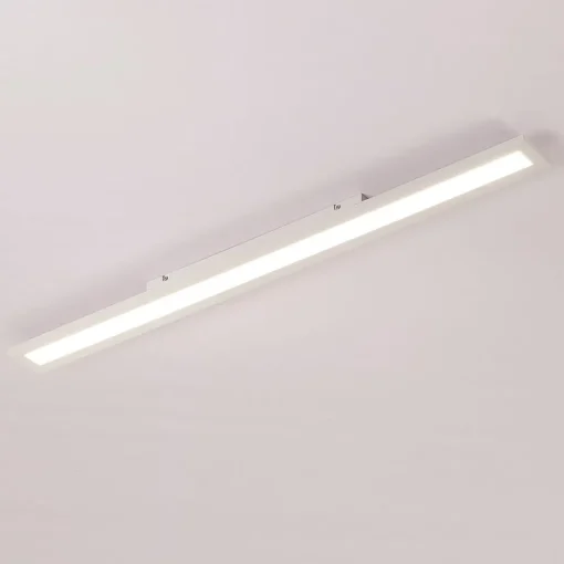 Arcchio LED-panel Arya, 120 cm, hvit, dimbar, aluminium| Kontorbelysning|Led-Innendørs