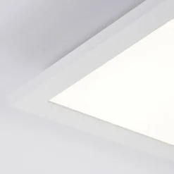 Arcchio LED-panel, CCT Lysander, 39 cm, hvit, aluminium| Butikkbelysning|Kontorbelysning
