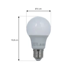 Arcchio LED-pære E27 A60 4,9W opal 3000K 480 lm| E27 Pærer|Led-Pærer