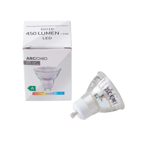 Arcchio LED-pære GU10 PAR16 2,5W klar 4 000 K 450 lm Best
