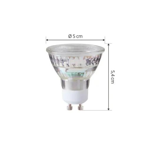 Arcchio LED-pære GU10 PAR16 2,5W klar 2 700 K 450 lm Hot