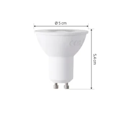 Arcchio LED-pære GU10 2W 6500K 360 lumen Hot