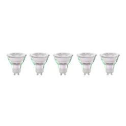 Arcchio LED-pære GU10 4.7W 2700K 850lm glass sett med 5 stk Sale