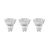 Arcchio LED-pære GU10 4,7W 2700K 850lm glass sett med 3 stk| Gu10 Pærer