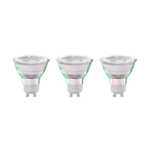 Arcchio LED-pære GU10 4,7W 2700K 850lm glass sett med 3 stk| Gu10 Pærer