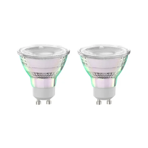Arcchio LED-pære GU10 2,5W 2700K 450lm glass sett med 2 stk| Gu10 Pærer