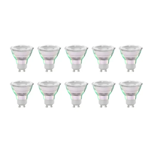 Arcchio LED-pære GU10 2,5W 4000K 450lm glass sett med 10 stk| Gu10 Pærer|Led-Pærer