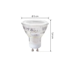 Arcchio LED-pære GU10 2,5W 4000K 450lm glass sett med 10 stk| Gu10 Pærer|Led-Pærer