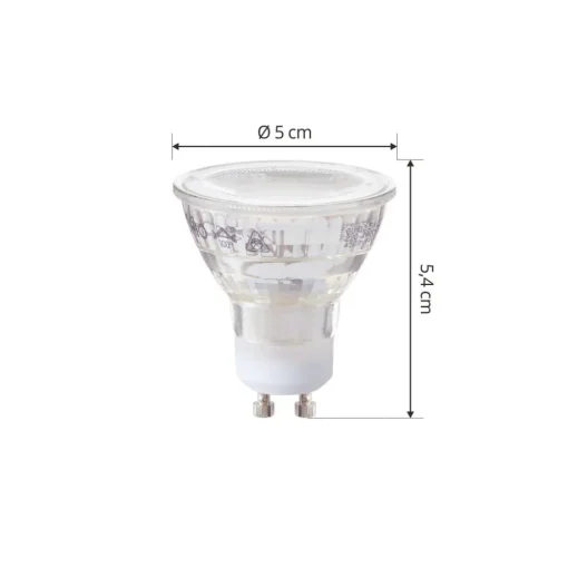 Arcchio LED-pære GU10 2,5W 4000K 450lm glass sett med 10 stk| Gu10 Pærer|Led-Pærer