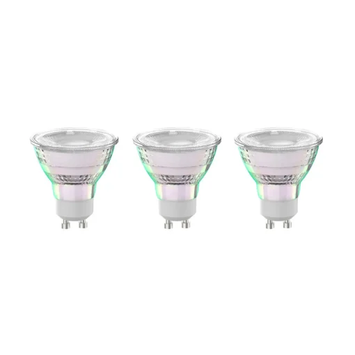 Arcchio LED-pære GU10 2,5W 6500K 450lm glass sett med 3 stk Online