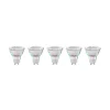 Arcchio LED-pære GU10 2,5W 6500K 450lm glass sett med 5 stk| Gu10 Pærer|Led-Pærer
