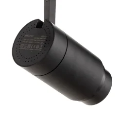 Arcchio LED-skinnespotlight Nanna, 4000K, svart, DALI New