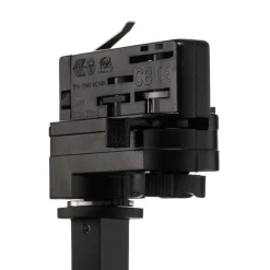 Arcchio LED-skinnespotlight Nanna, 4000K, svart, DALI New