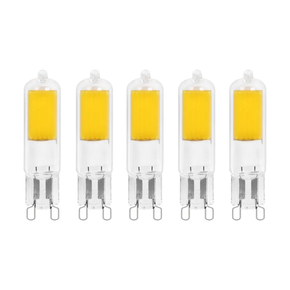 Arcchio LED-stiftpære, G9, 4W, 3000K, sett med 5 stk| G9 Pærer