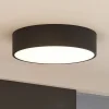 Arcchio LED-taklampe Noabelle, Ø 40 cm, svart, metall| Design- Og Hotellbelysning