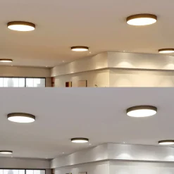 Arcchio LED-taklampe Noabelle, Ø 80 cm, svart, metall Clearance