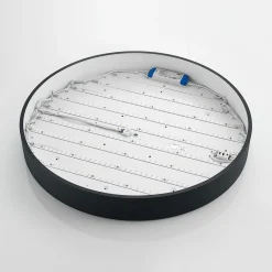 Arcchio LED-taklampe Noabelle, Ø 80 cm, svart, metall Clearance