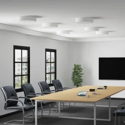 Arcchio LED-taklampe Noabelle, Ø 40 cm, hvit, metall Best