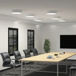 Arcchio LED-taklampe Noabelle, Ø 40 cm, hvit, metall Best