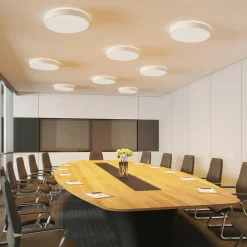 Arcchio LED-taklampe Vanida, hvit, Ø 60 cm, opp/ned Discount