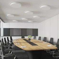 Arcchio LED-taklampe Vanida, hvit, Ø 60 cm, opp/ned Discount