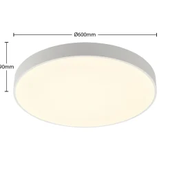Arcchio LED-taklampe Vanida, hvit, Ø 60 cm, opp/ned Discount