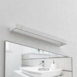 Arcchio LED-vegglampe Jora, 60 cm, hvit, svingbar, IP44| Led-Innendørs|Vegglamper