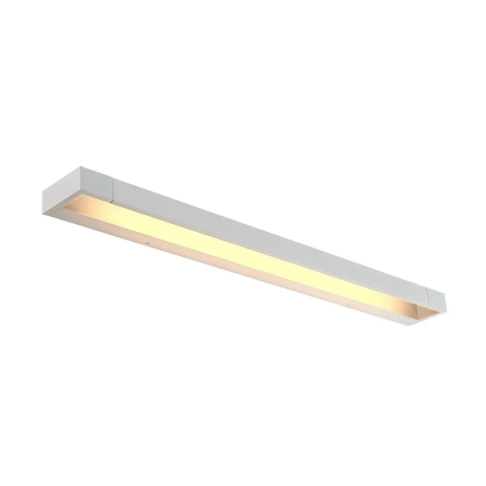 Arcchio LED-vegglampe Jora, 60 cm, hvit, svingbar, IP44| Led-Innendørs|Vegglamper