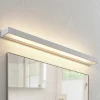 Arcchio LED-vegglampe Jora, 90 cm, hvit, svingbar, IP44 Online