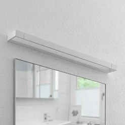 Arcchio LED-vegglampe Jora, 90 cm, hvit, svingbar, IP44 Online