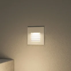 Arcchio Makio innfelt vegglampe, hvit, G9, IP65| Downlights|Spotter I Tak