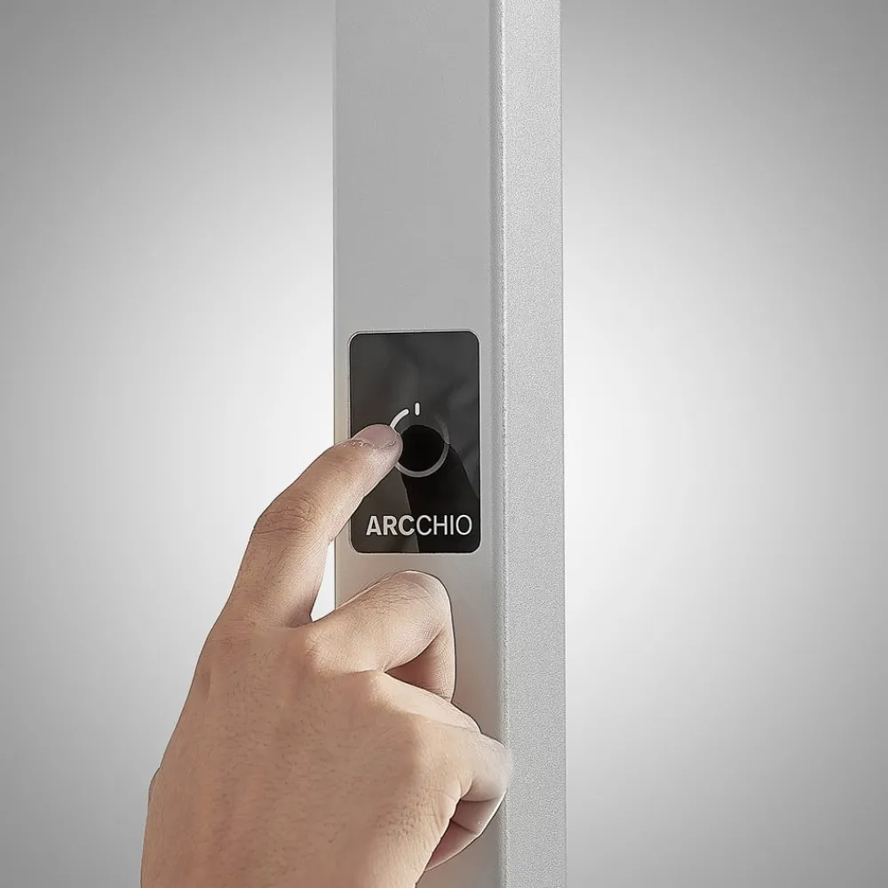 Arcchio Nelus LED-gulvlampe, dimbar, beveg.sensor| Kontorbelysning|Gulvlamper