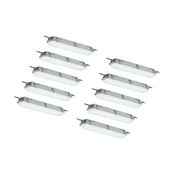 Arcchio Rao LED-våtromslampe, lengde 61,8 cm, sett med 10 stk Hot