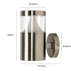 Arcchio Rudolfine utendørs vegglampe, V4A stål| Vegglamper Utendørs