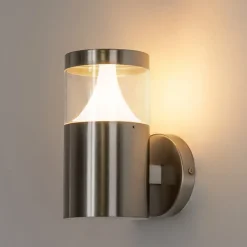 Arcchio Rudolfine utendørs vegglampe, V4A stål| Vegglamper Utendørs