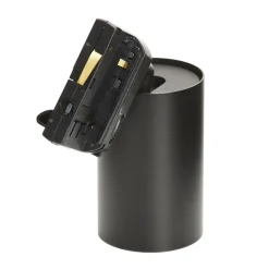 Arcchio skinnespot Brinja, svart, Ø 6 cm, 3-fase Best