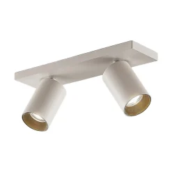 Arcchio spotlight Brinja, sett med 2, hvit, kantet, 2 lyskilder, GU10 New