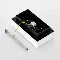 Arcchio spotlight Vince, 25 cm, 2 lyskilder, hvit/svart, GU10 Online