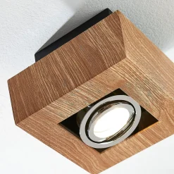 Arcchio spotlight Vince, 14 x 14 cm, trefarget, metall, GU10| Butikkbelysning|Kontorbelysning