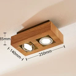 Arcchio spotlight Vince, 25 cm, trefarget, metall, GU10| Butikkbelysning|Kontorbelysning