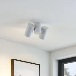 Arcchio taklampe Gesina, 2-lys, hvit, aluminium, 17,5 cm Best