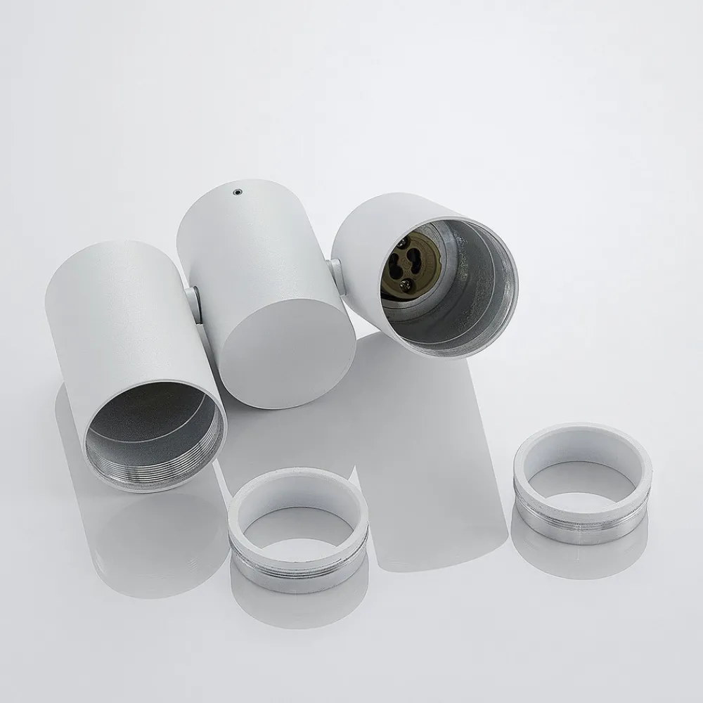 Arcchio taklampe Gesina, 2-lys, hvit, aluminium, 17,5 cm Best