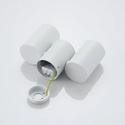 Arcchio taklampe Gesina, 2-lys, hvit, aluminium, 17,5 cm Best