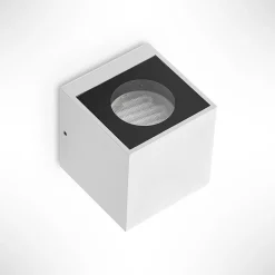 Arcchio Tassnim utendørs vegglampe hvit 2-lampe Online