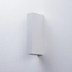 Arcchio utendørs LED-vegglampe Brinja, hvit, metall, IP65 Online