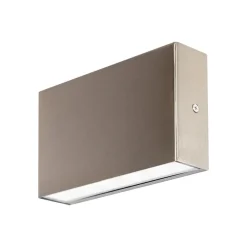 Arcchio utendørs LED-vegglampe Karline, 530 lm, stål, IP65 Online