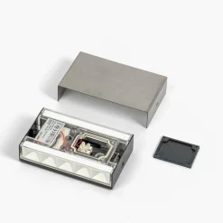 Arcchio utendørs LED-vegglampe Karline, 1060 lm, stål, IP65| Kommersiell Utebelysning|Led-Utendørs