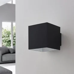 Arcchio vegglampe Zuzana, sett med 2 stk, svart, G9, 10 cm bred Clearance