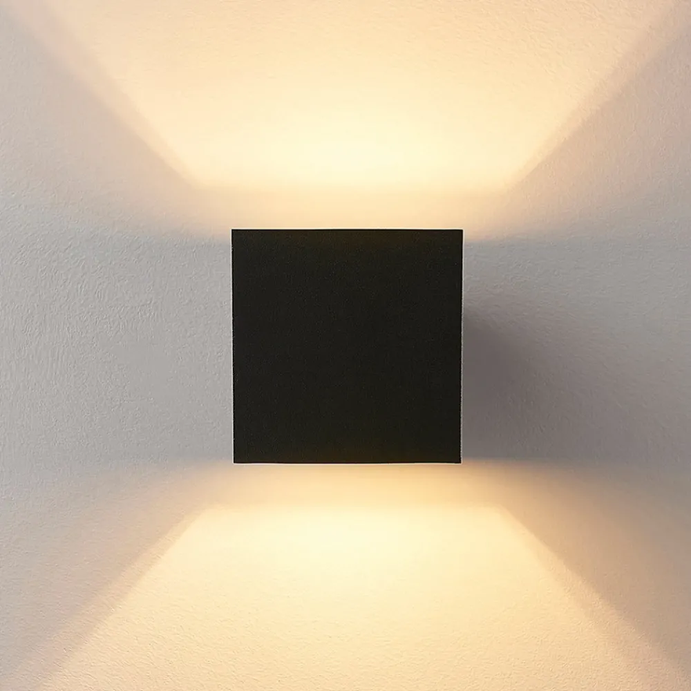 Arcchio vegglampe Zuzana, sett med 2 stk, svart, G9, 10 cm bred Clearance